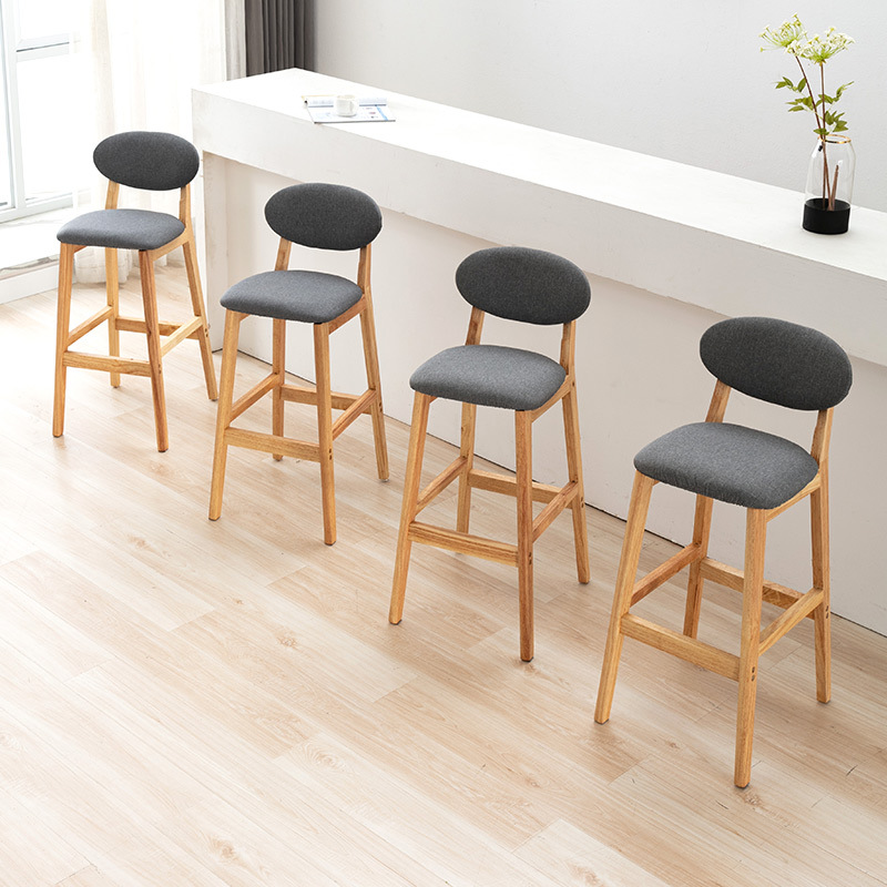 Silla de bar sencilla de mader - Home Bar Stools reseña y precio
