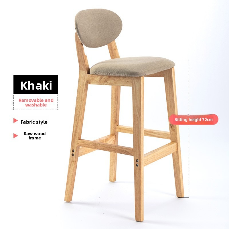 Silla de bar sencilla de mader - Home Bar Stools reseña y precio