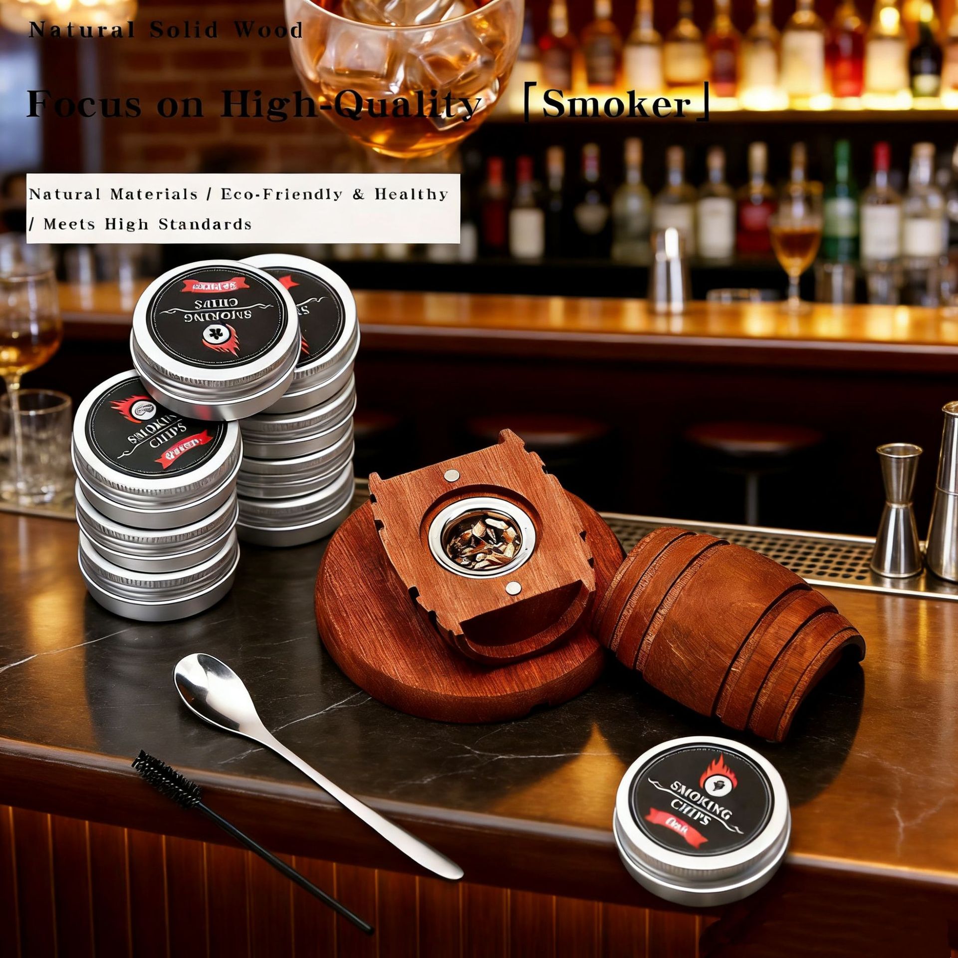 Kit para Ahumar Whisky, Caja A - Smoking Gun Kit reseña y precio