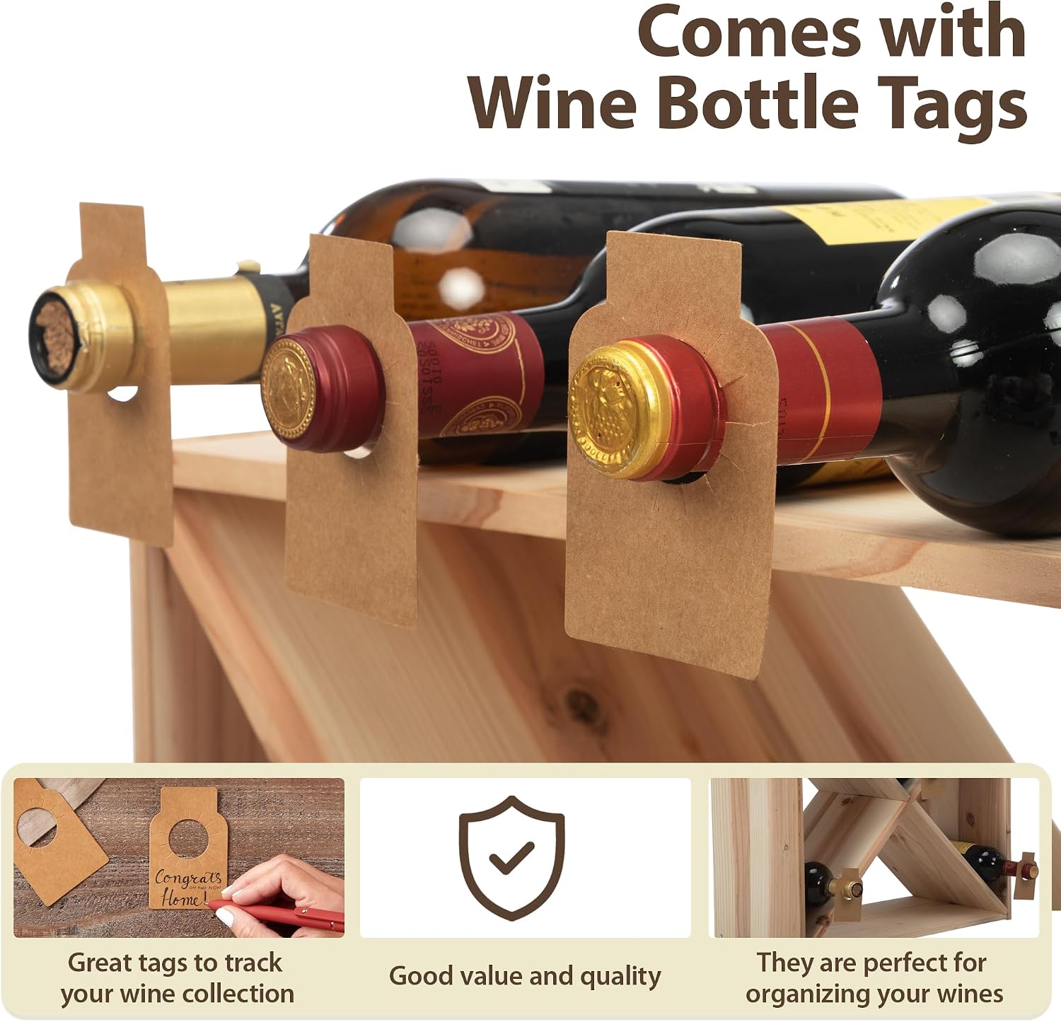 Estante para 96 Botellas de Vi - Home Bar Shelf reseña y precio