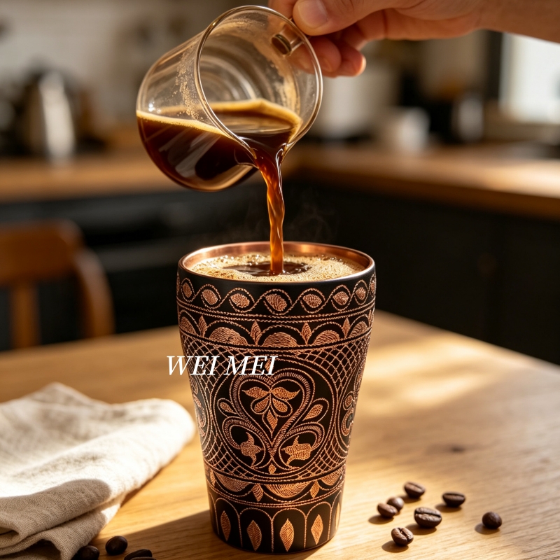 Taza de Café Artesanal de Cobr - Mule Copper Mug reseña y precio
