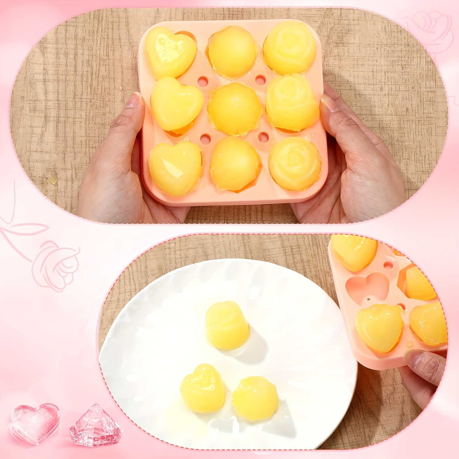 Molde de Hielo 3D con Forma de - Citrus Juicer Bar reseña y precio
