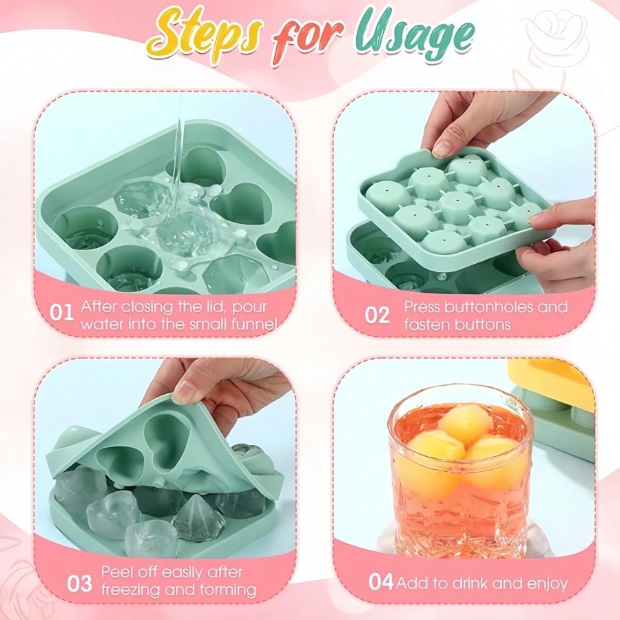 Molde de Hielo 3D con Forma de - Citrus Juicer Bar reseña y precio