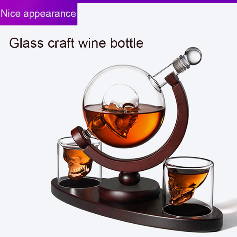 Juego de decantador de whisky  - Decanter Globe Set reseña y precio