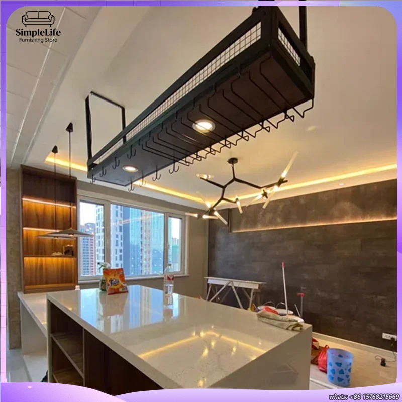 Mueble Bar con Vinoteca Abiert - Home Bar Shelf reseña y precio