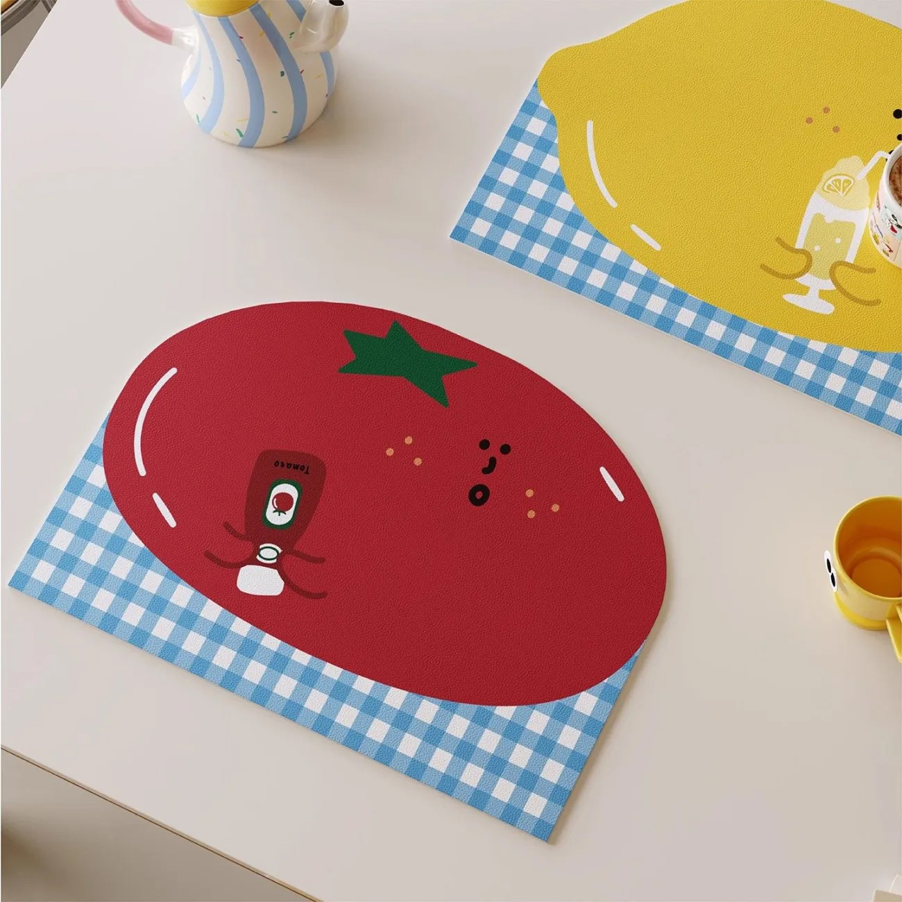 Posavasos de Cuero con Diseño  - Bar Mat Rubber reseña y precio