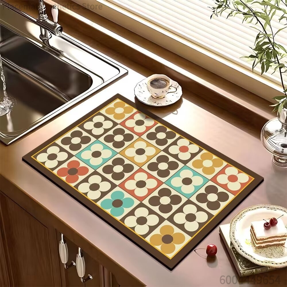 Alfombrilla de diatomita absor - Bar Mat Rubber reseña y precio