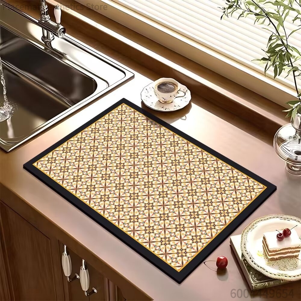 Alfombrilla de diatomita absor - Bar Mat Rubber reseña y precio