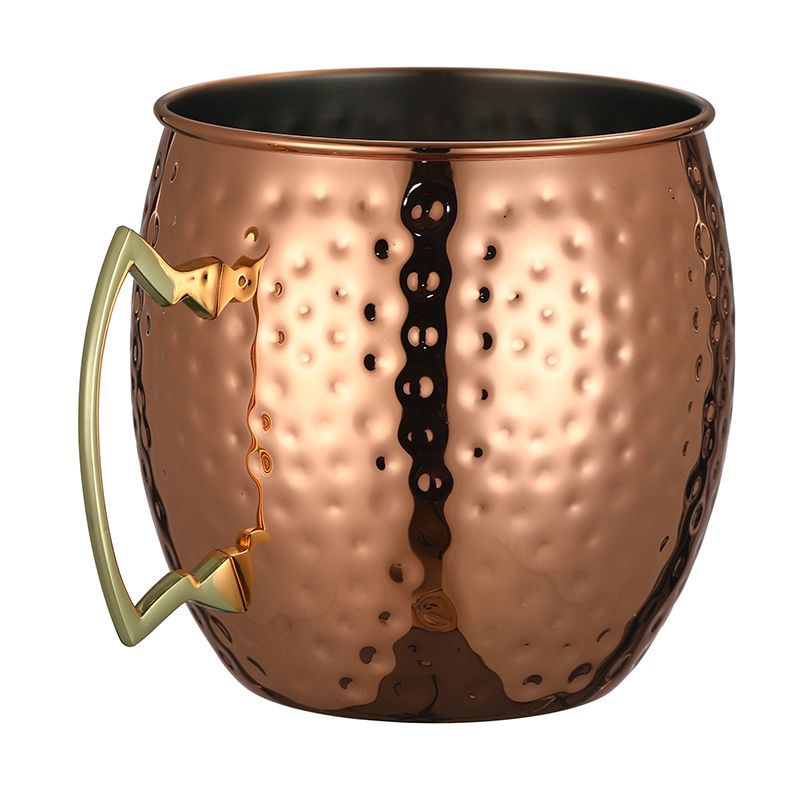 Taza de mula gigante martillad - Mule Copper Mug reseña y precio