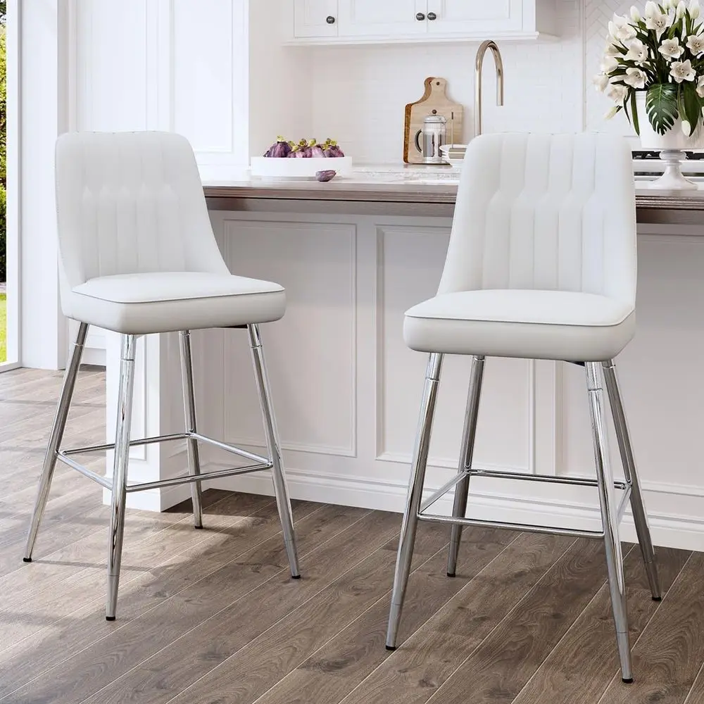 Juego de 2 Taburetes de Bar Bl - Home Bar Stools reseña y precio