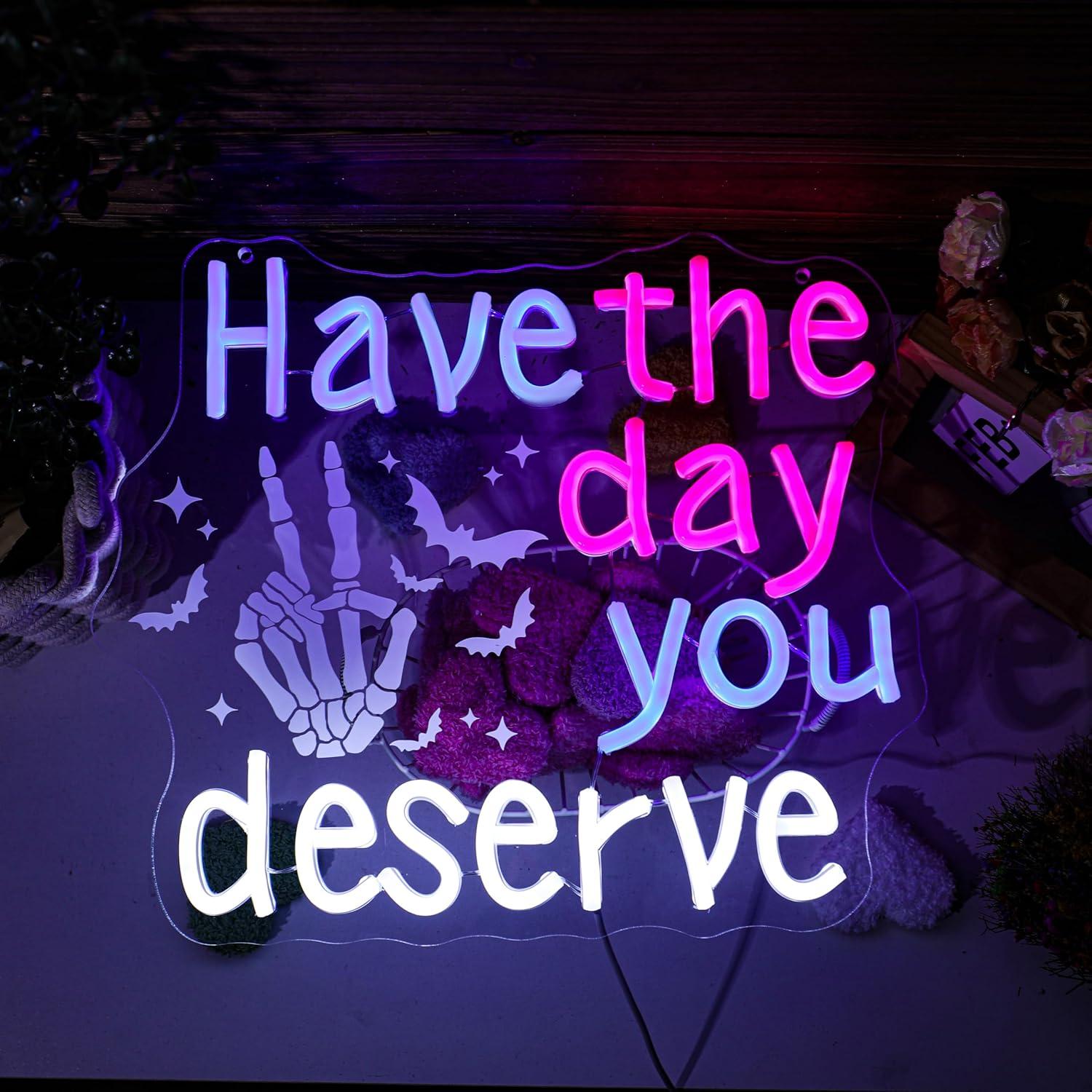 Letrero de Neón 'Have The Day  - Home Bar Signs reseña y precio