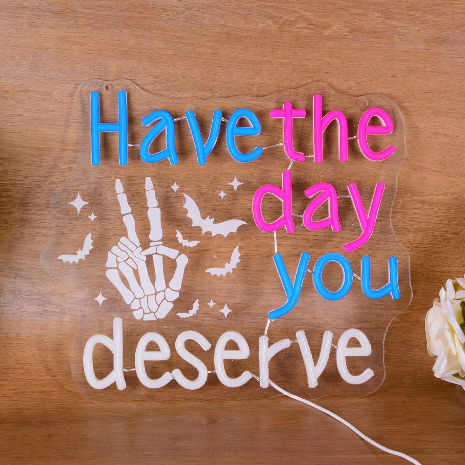 Letrero de Neón 'Have The Day  - Home Bar Signs reseña y precio
